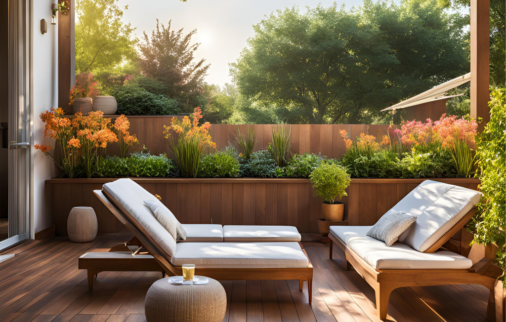 Outdoor deck built in Hillsboro, OR