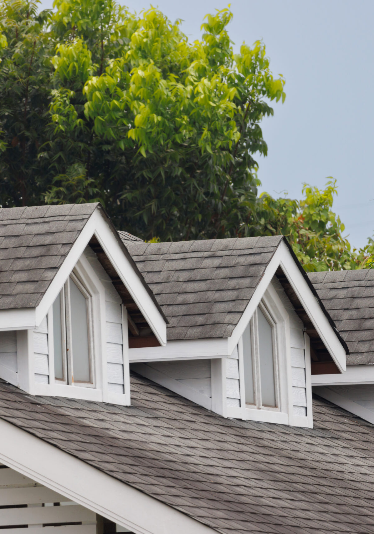 Image of home roof for exterior home remodeling.